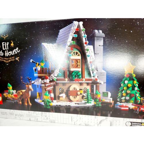 Lego Elf Club House Winter Village Collection 10275 Christmas House