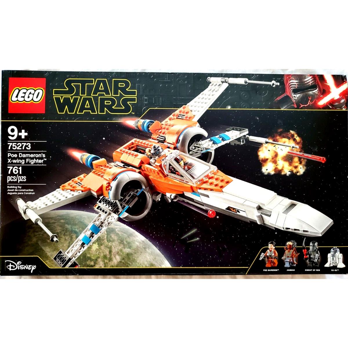 Lego Star Wars 75273 Poe Dameron`s X-wing Fighter Creased Box