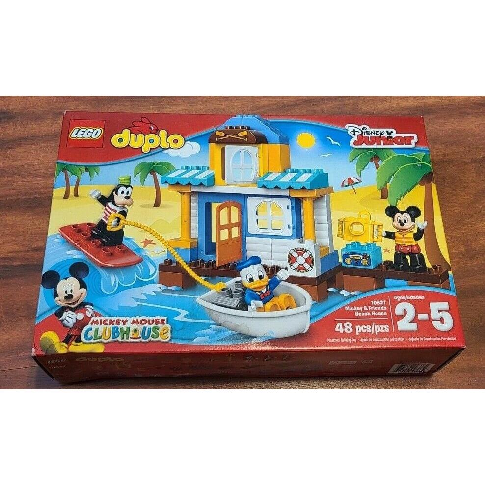 Lego Duplo Mickey Mouse Clubhouse Mickey Friends Beach House Set Retired