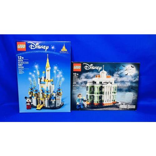 Lego 40521 Mini Disney The Haunted Mansion Mini Disney Castle 40478