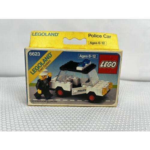 Lego 6623 Lego Legoland Police Car - Rare