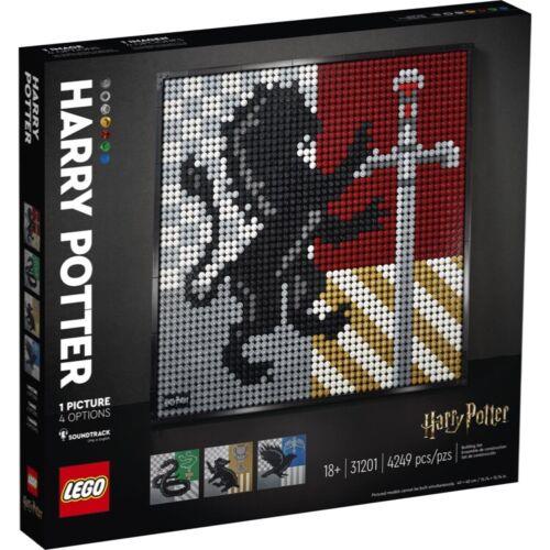 Lego Art Sets: 31201 Harry Potter Hogwarts Crests