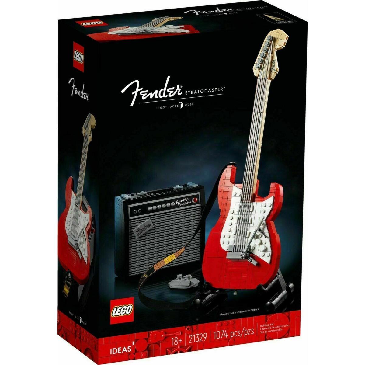 Lego 21329 Fender Stratocaster Ideas 1074 Pcs