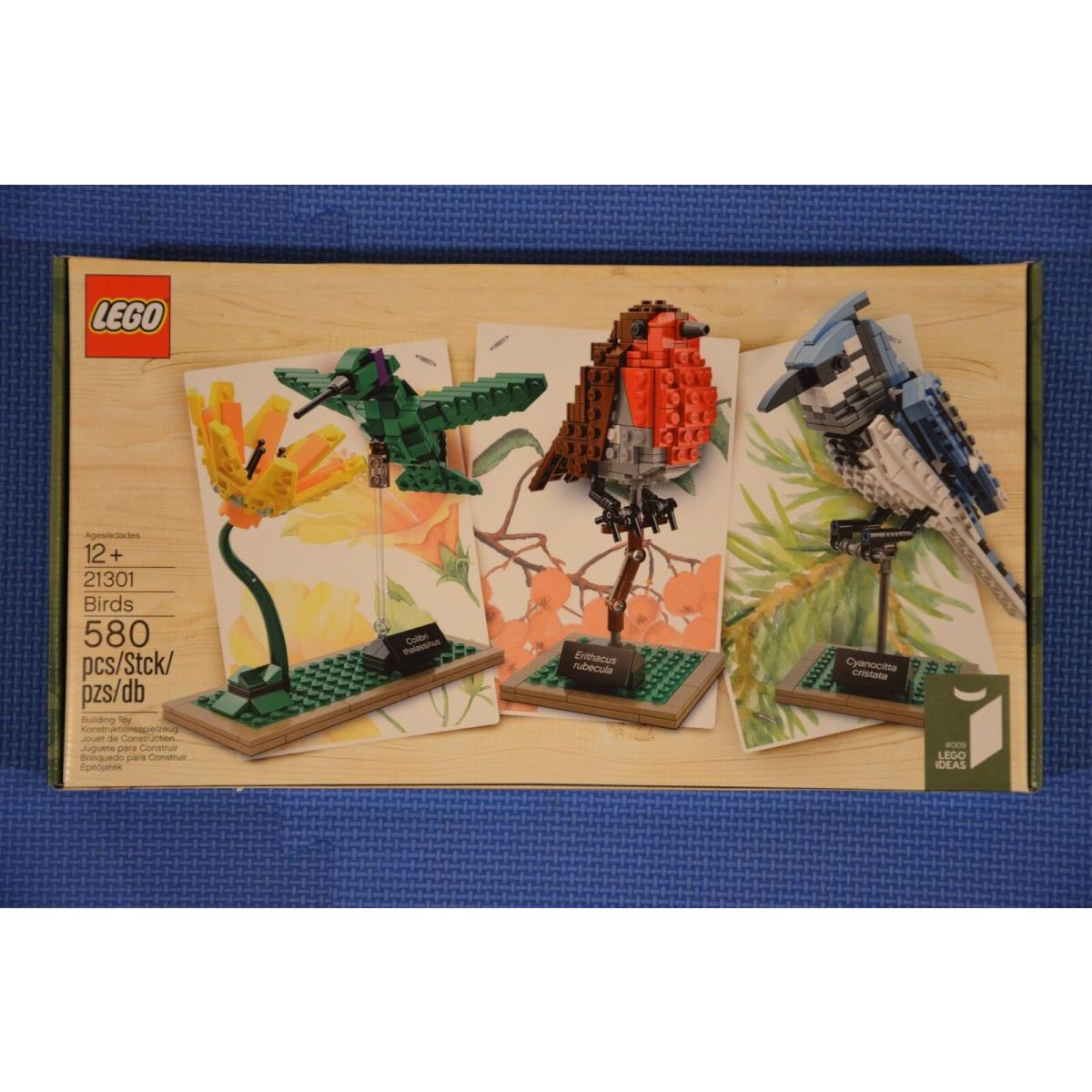 Lego 21301 Ideas Birds Set Hummingbird Robin Blue Jay