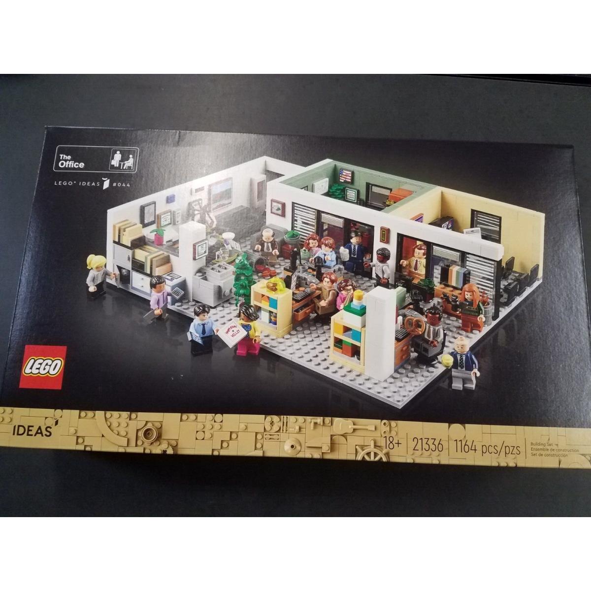 Lego 21336 The Office Building in Hand Ship Following Day