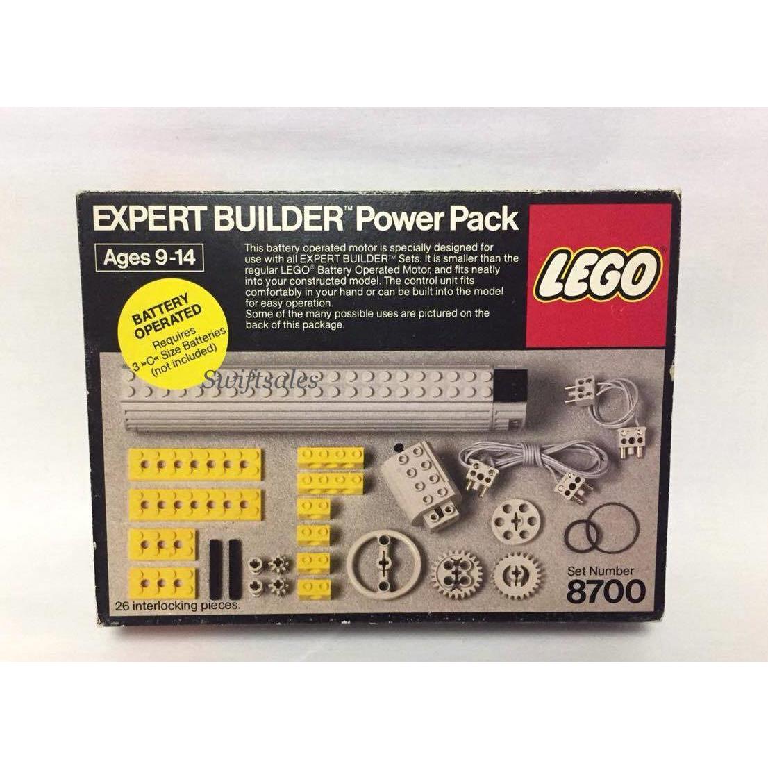 Lego 8700 - Expert Builder Power Pack - 1982 Vintage Misb Set