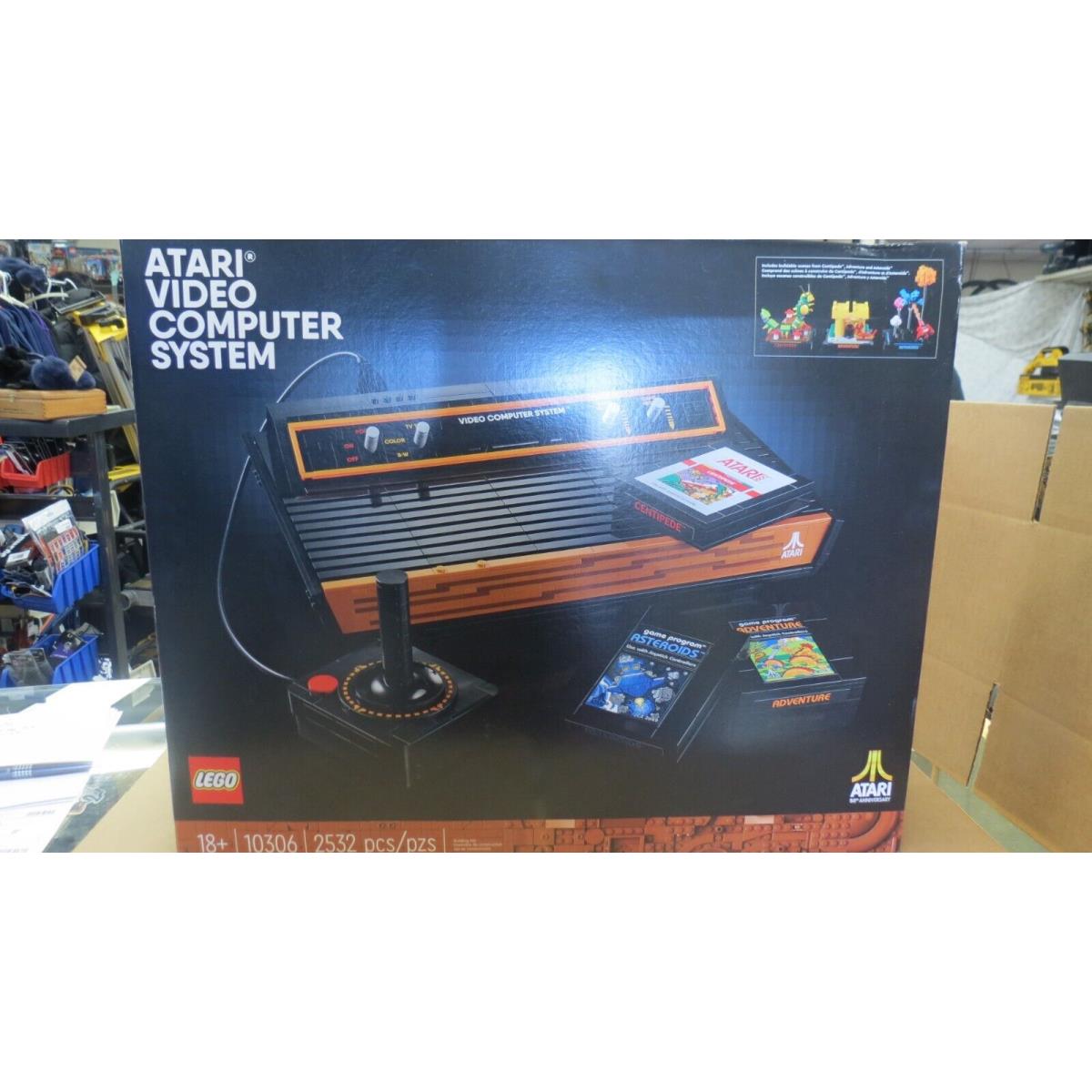Lego 10306 Atari Video Computer System 2532 Pcs Building Set 18+