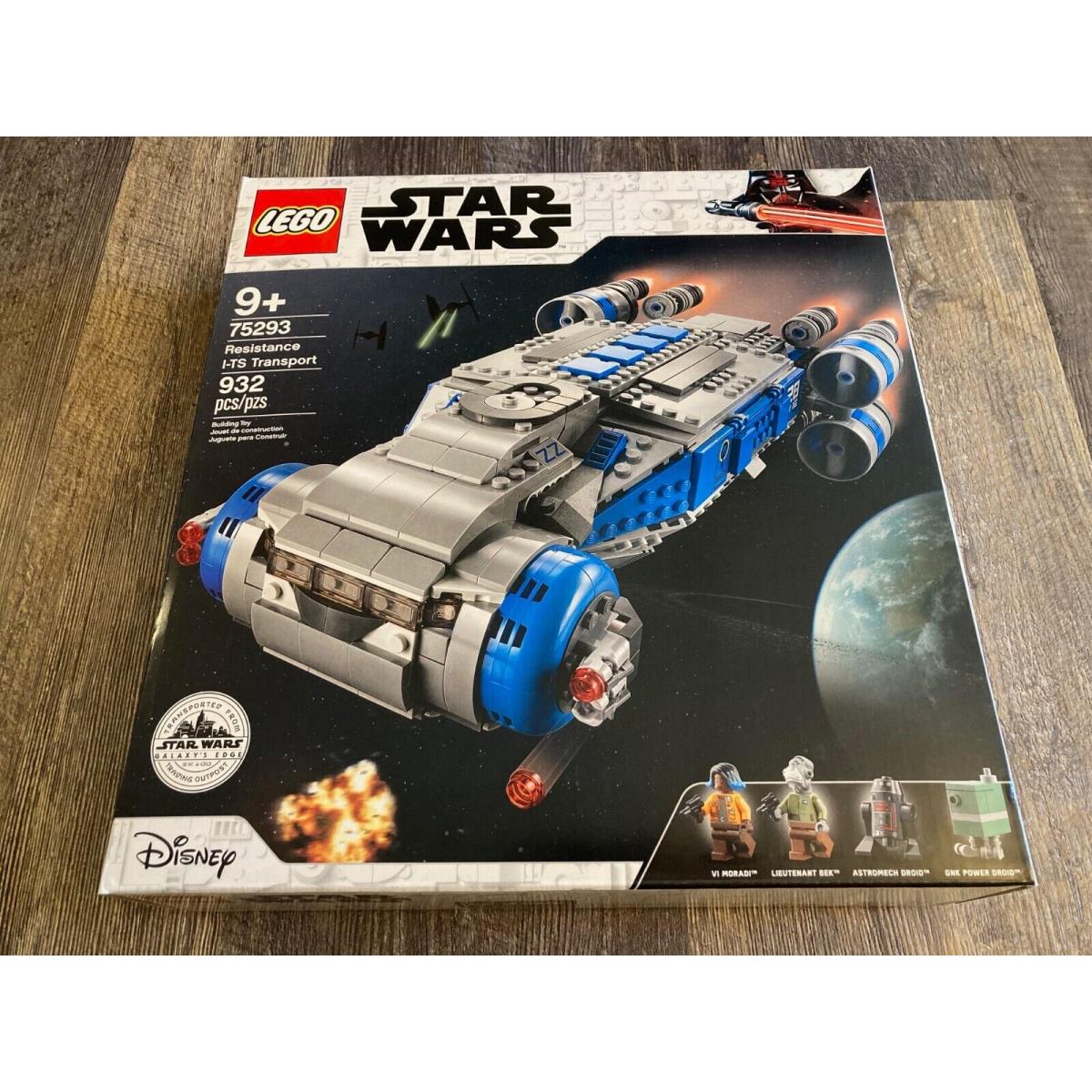 Lego Star Wars 75293 Resistance I-ts Transport Clean Box