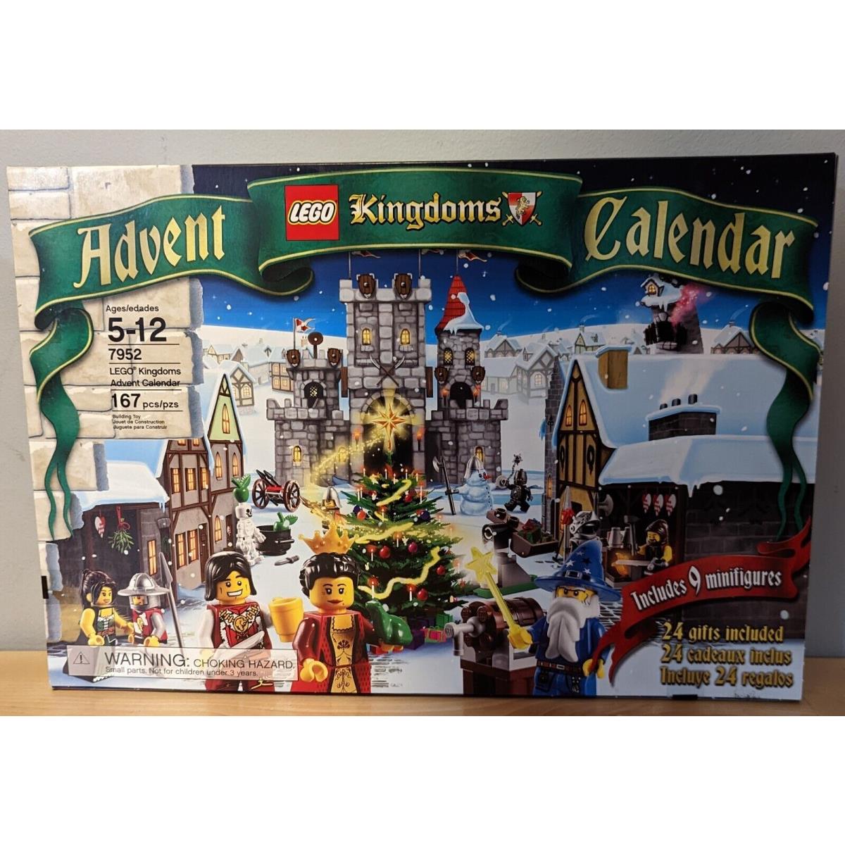 Box New/sealed/shelf Wear Lego 7952 Kingdoms Advent Calendar 2010