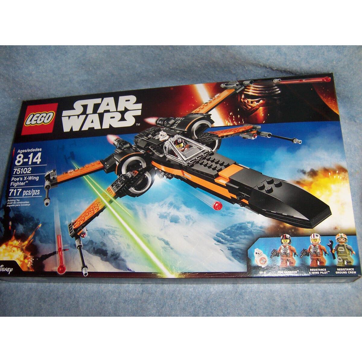 Lego Star Wars 75102 Poe`s X-wing Fighter 717pcs Set