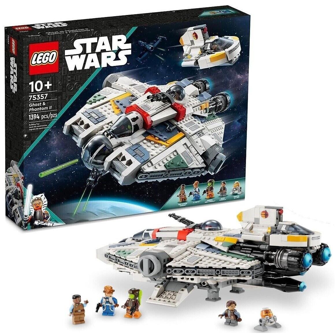 Lego Star Wars Ghost Phantom II Set 75357 Nisb Minifig Disney+ Ahsoka