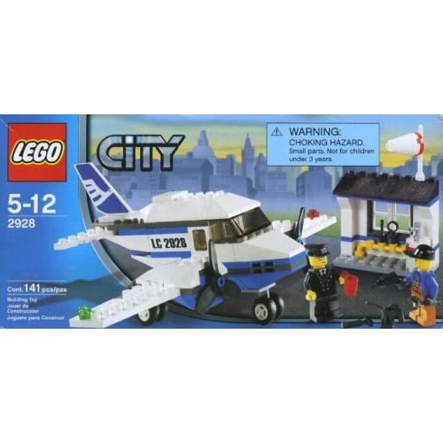 Lego City 2928 Airline Promotional Set Free Usa Shipping