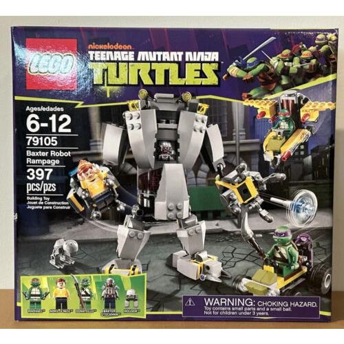 Lego Tmnt 79105 Baxter Robot Rampage