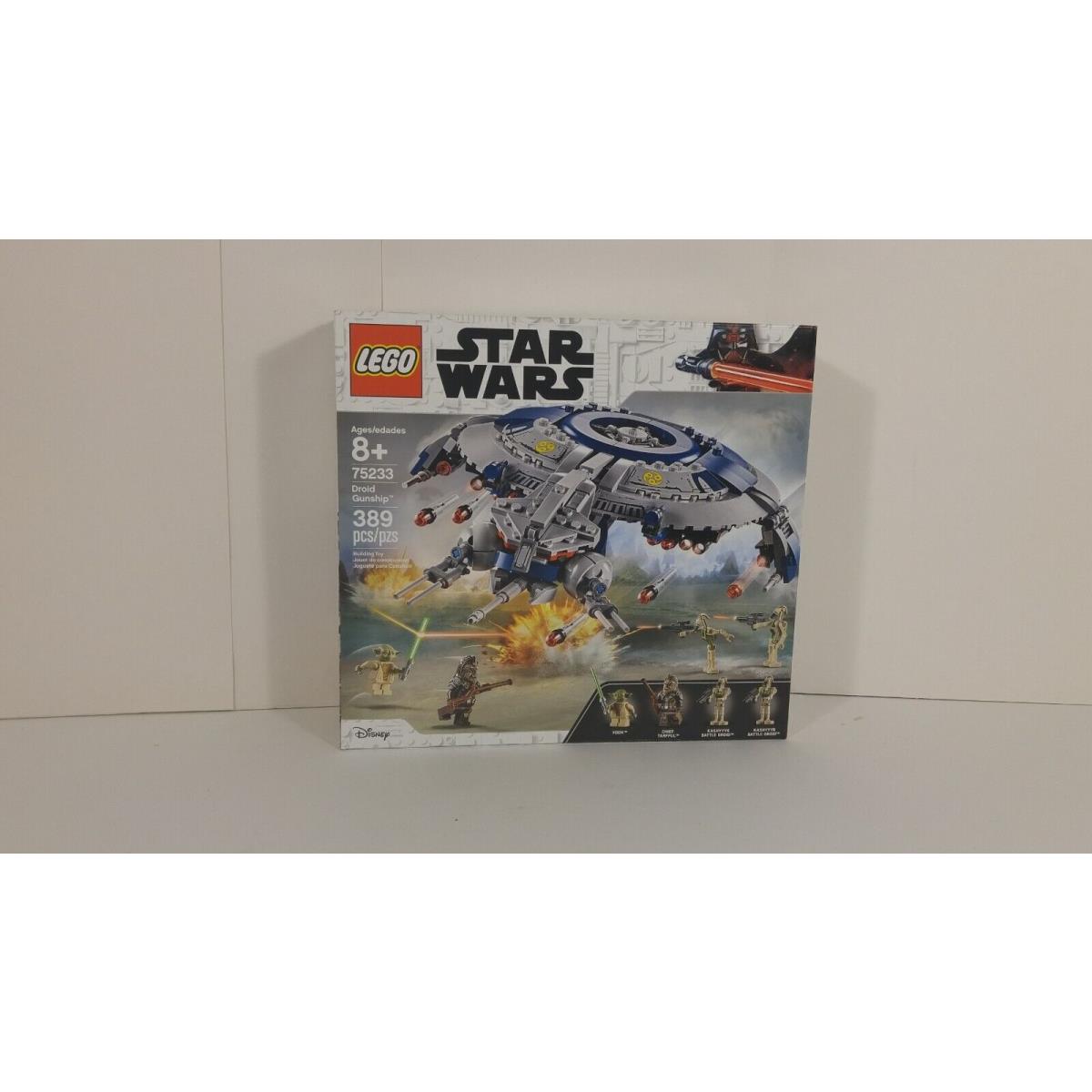 Lego Star Wars 75233 Droid Gunship Set Building Kit 389 Pcs Retired Set