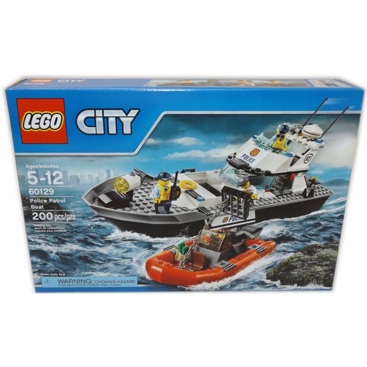 Lego 60129 Police Patrol Boat City Boats Really Float Brand