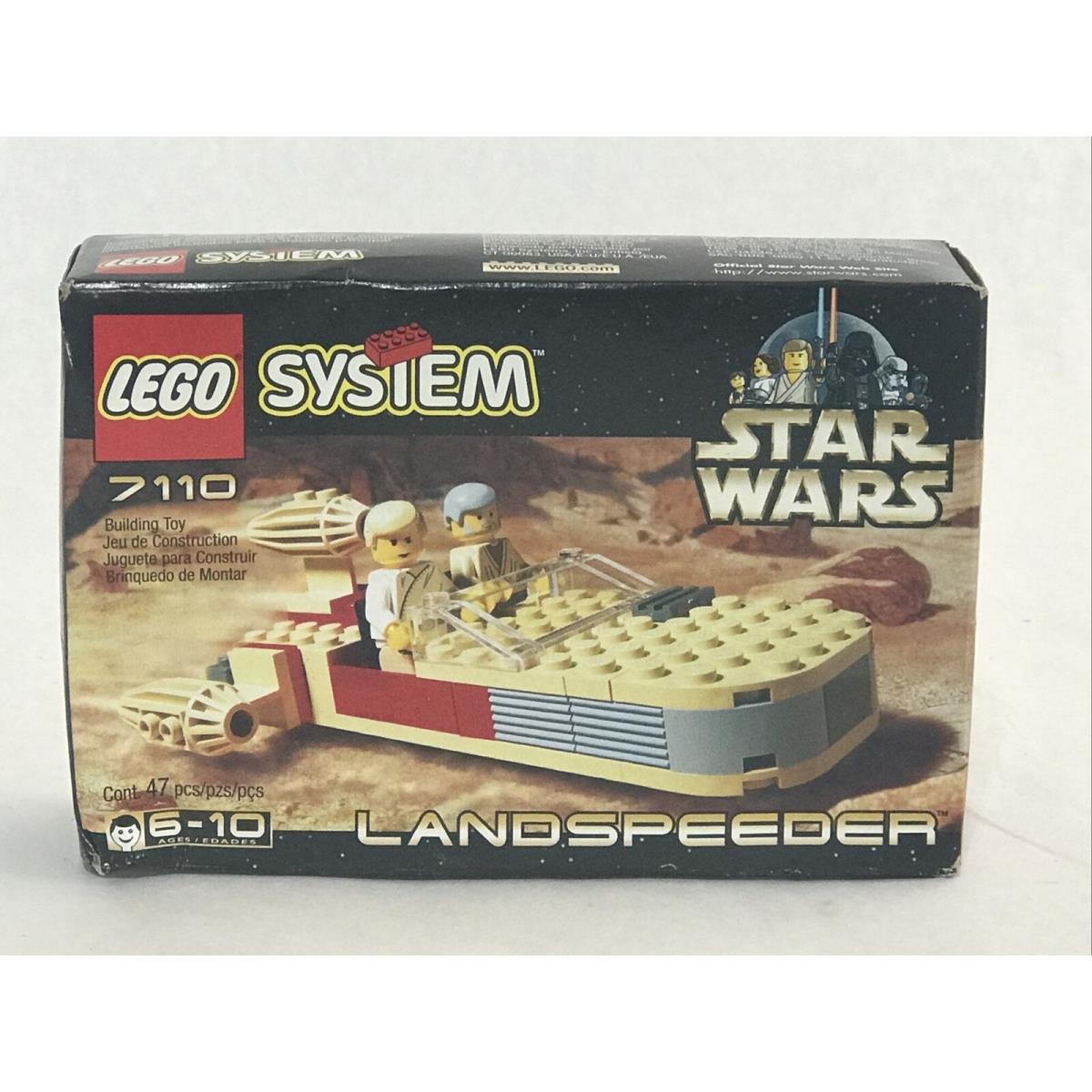 X- Rare Lego System 7110 Star Wars Landspeeder 1999