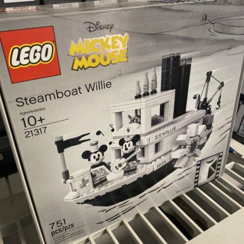 Lego - Ideas - Steamboat Willie - 1st Edition Misprint