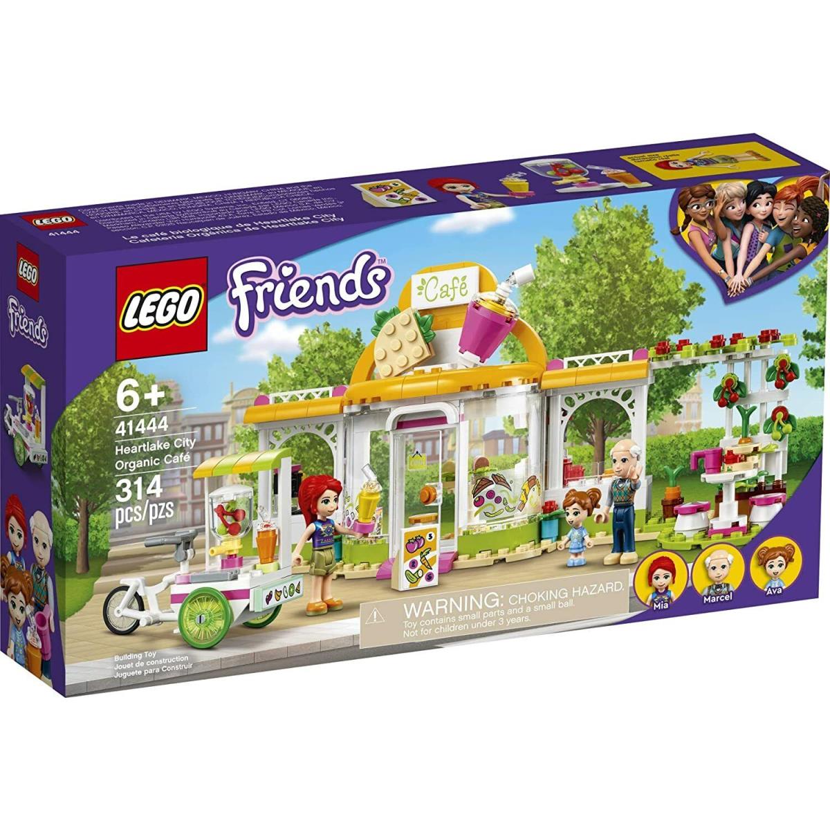 Lego Friends Heartlake City Organic Cafe 41444 Building Kit Playset
