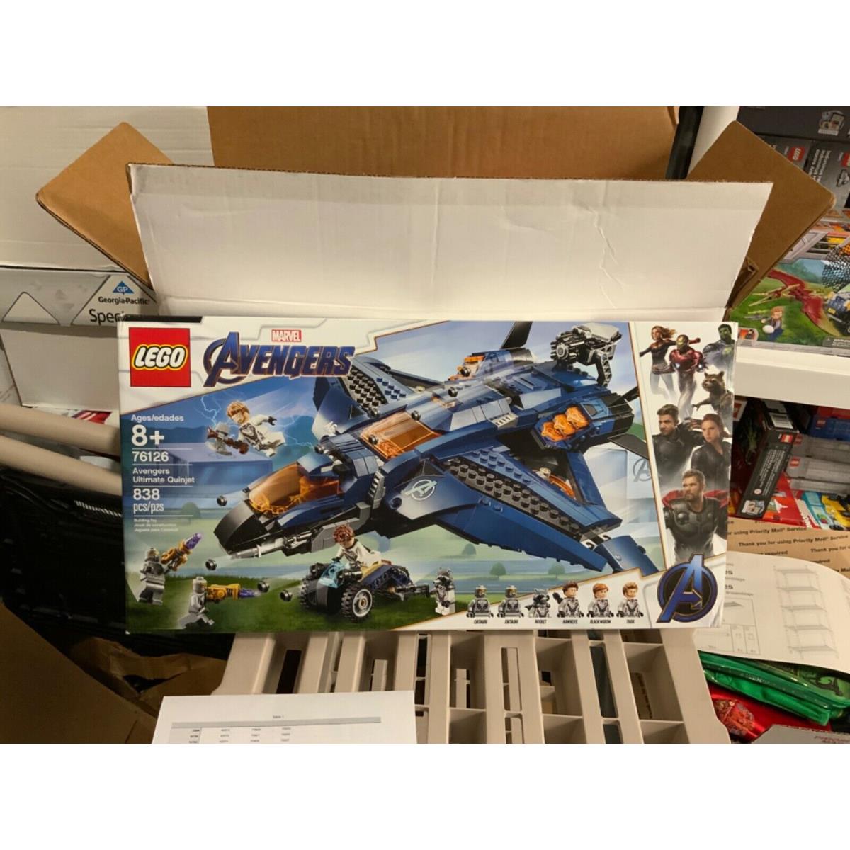 Lego Marvel Avengers: Avengers Ultimate Quinjet 76126
