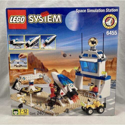 Lego 6455 Town Space Simulation Station Box