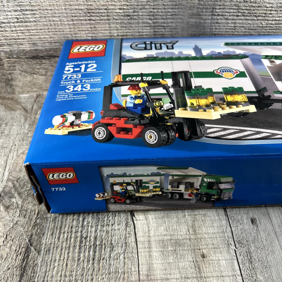 Lego City Truck and Forklift 7733 Rare Special Edition