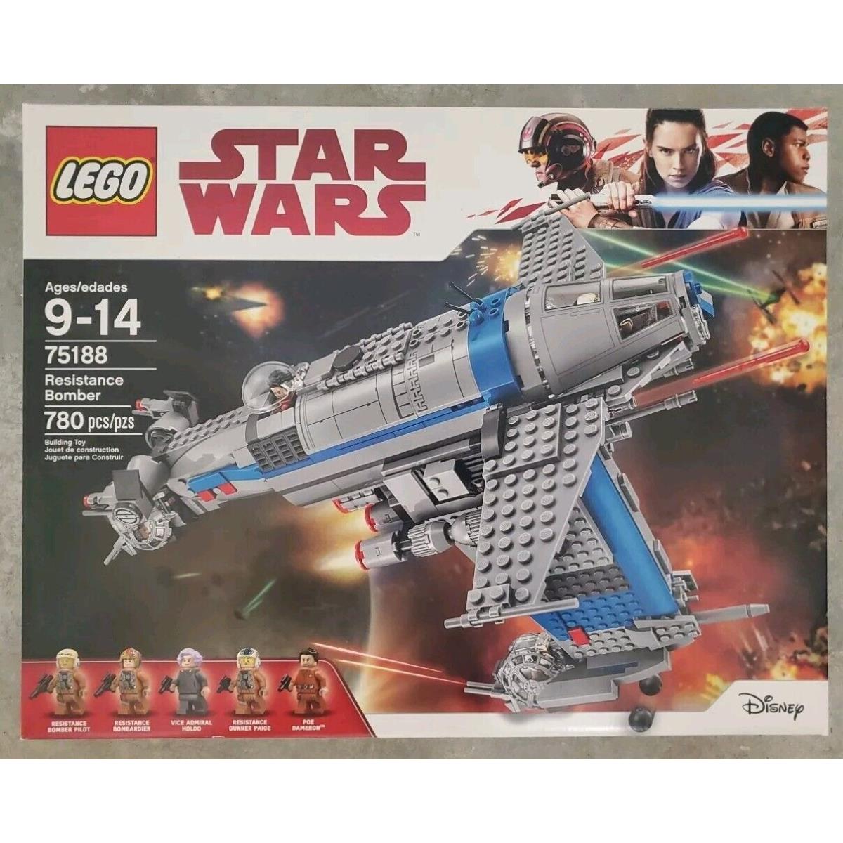 Lego Star Wars: Resistance Bomber 75188