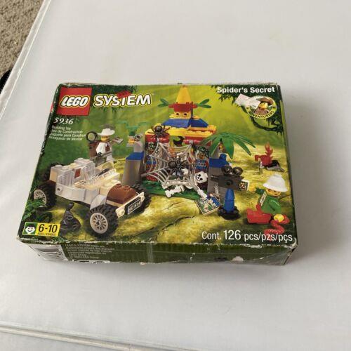 1999 Lego 5936 Adventurers Spider`s Secret - Box