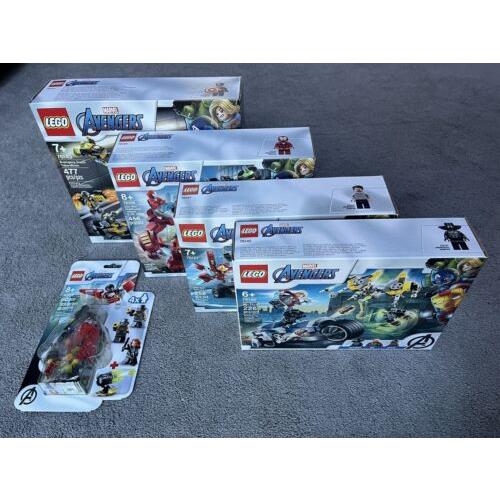 Lego Marvel Avengers Aim Agent Lot 5 Sets