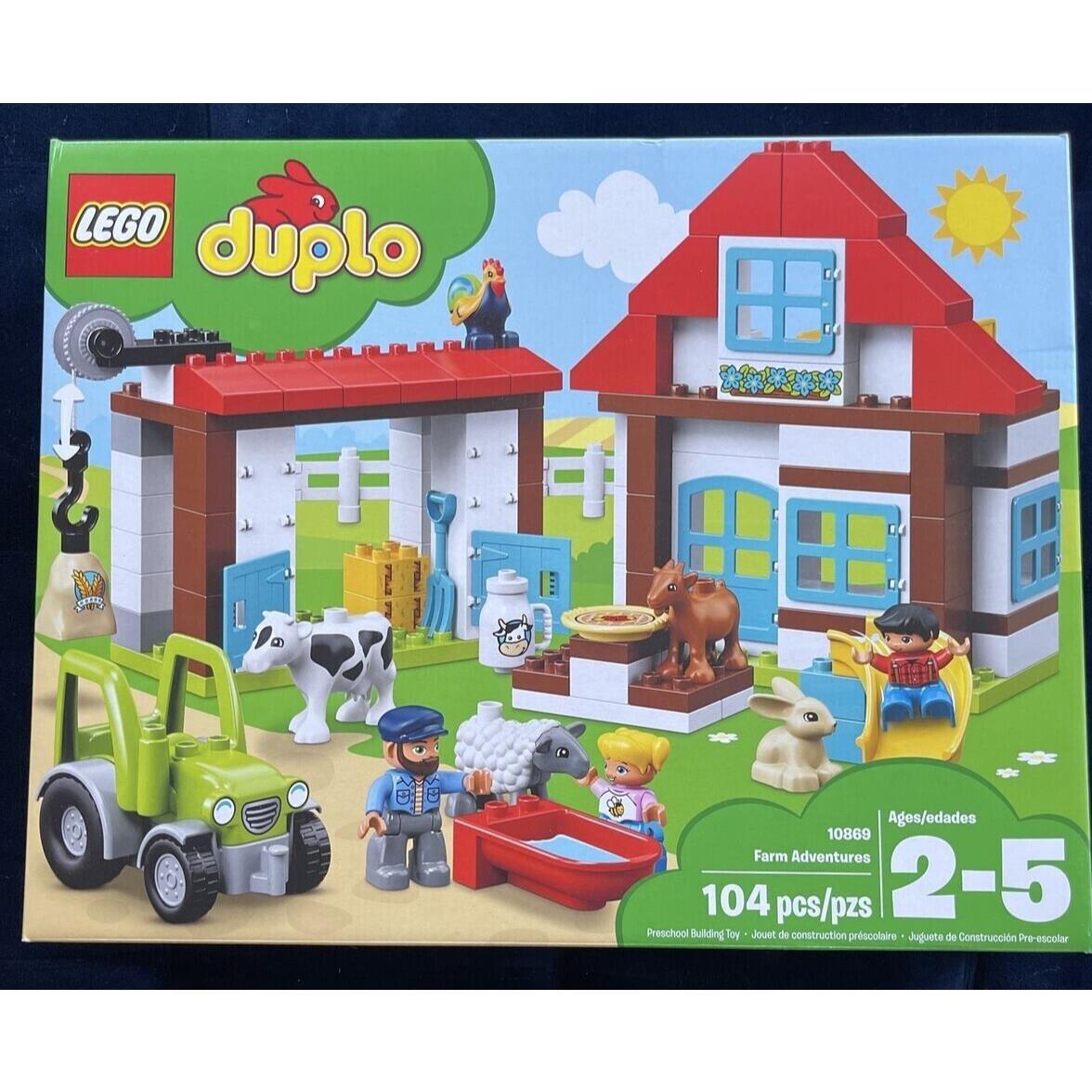 Lego Duplo Farm Adventures 2018 10869 Building Kit 104 Pcs Retired Set Toy