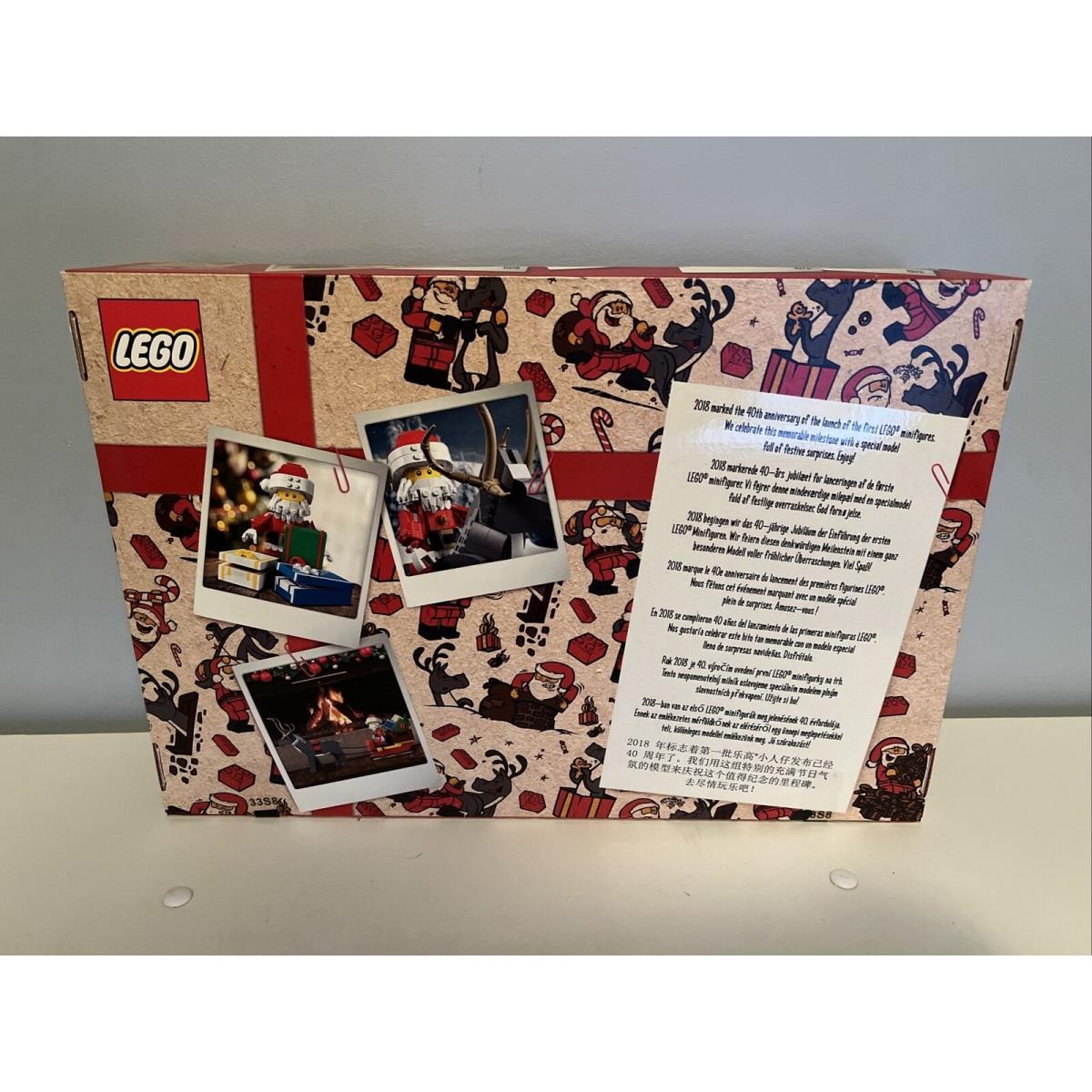 Lego 4002018 Employee Only Christmas Set 2018 Gift 40 Years Of Minifigures