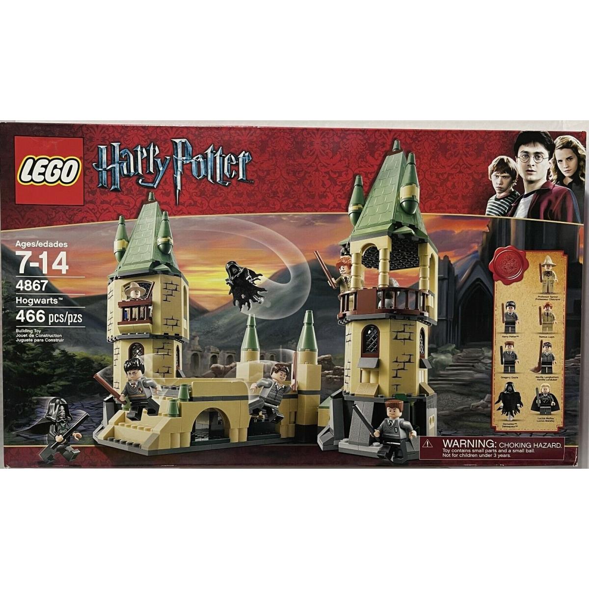 Lego Harry Potter Hogwarts 4867 Retired Set 466pcs 7-14+