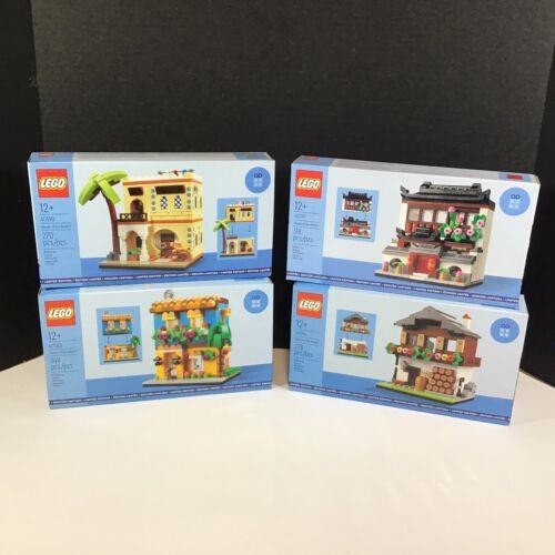 Lego Houses Of The World 1 Through 4 Limited Edition South America North African