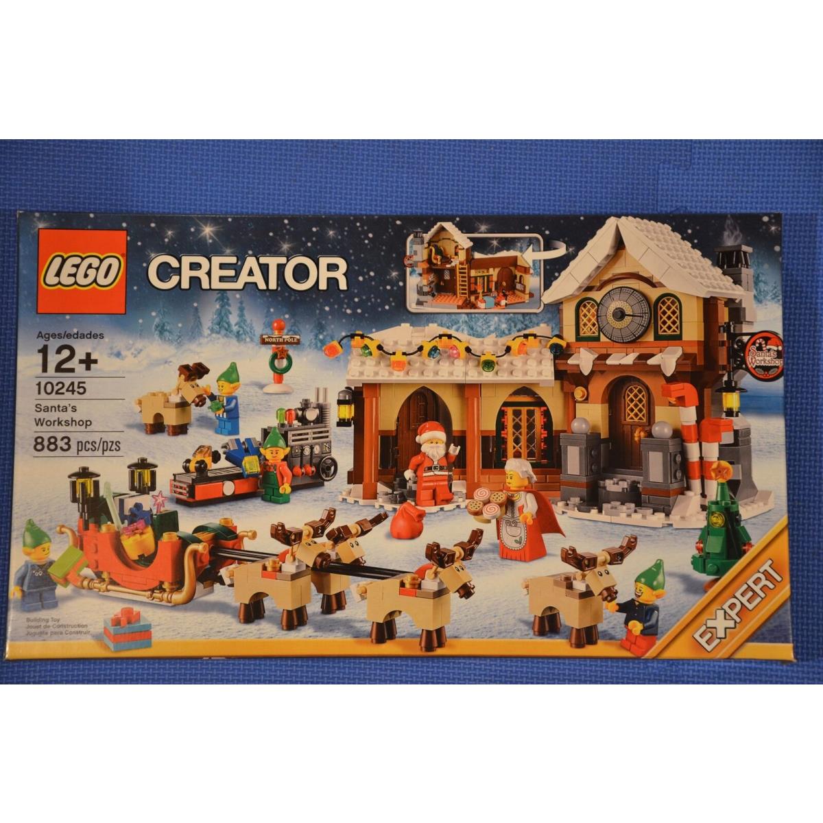 Lego 10245 Winter Village Santa`s Workshop Set