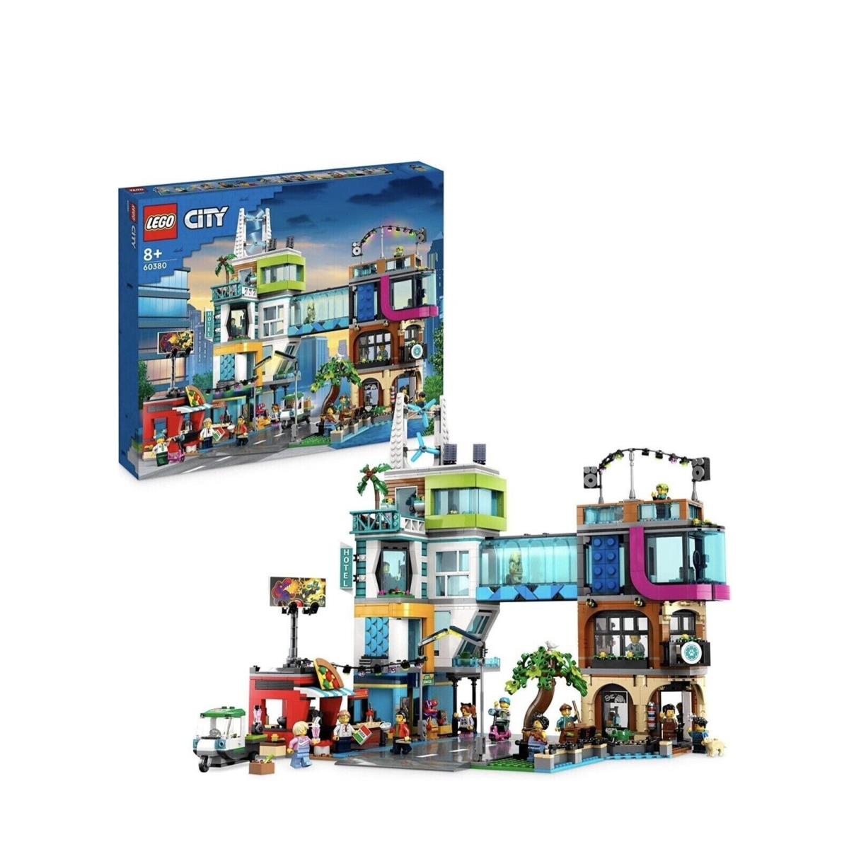 Lego 60380 City Downtown Building Set 2010 Pcs