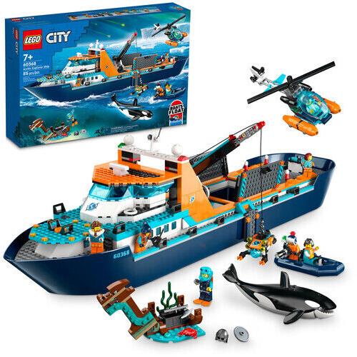 Lego City Exploration Arctic Explorer Ship 60368 Toy Brick