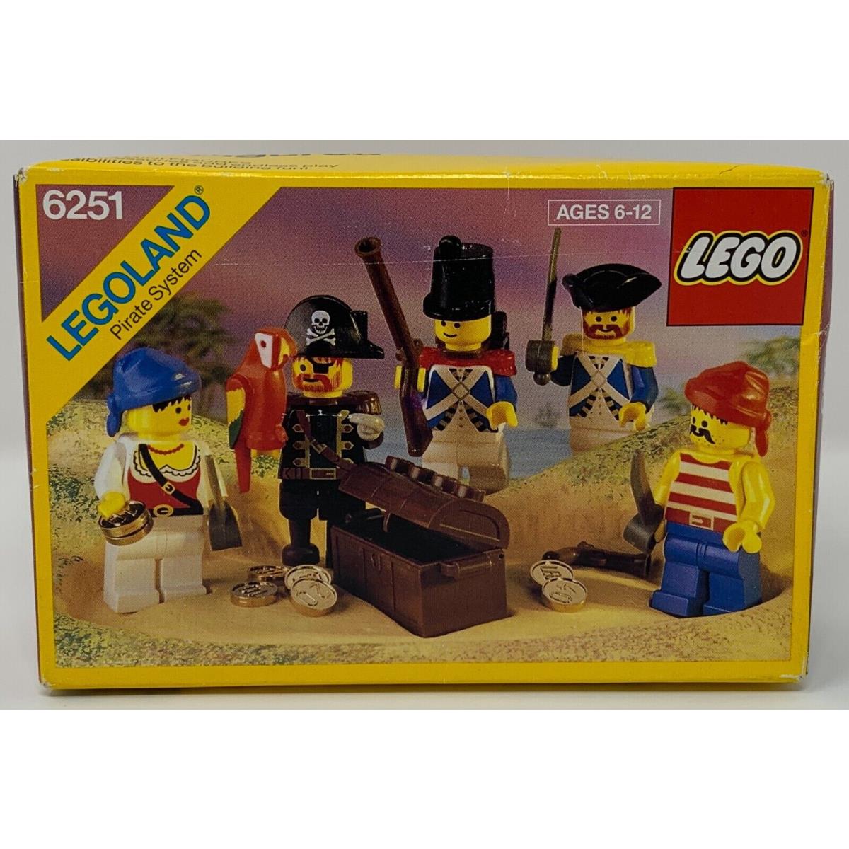 Lego 6251 Pirate Minifigures 1989