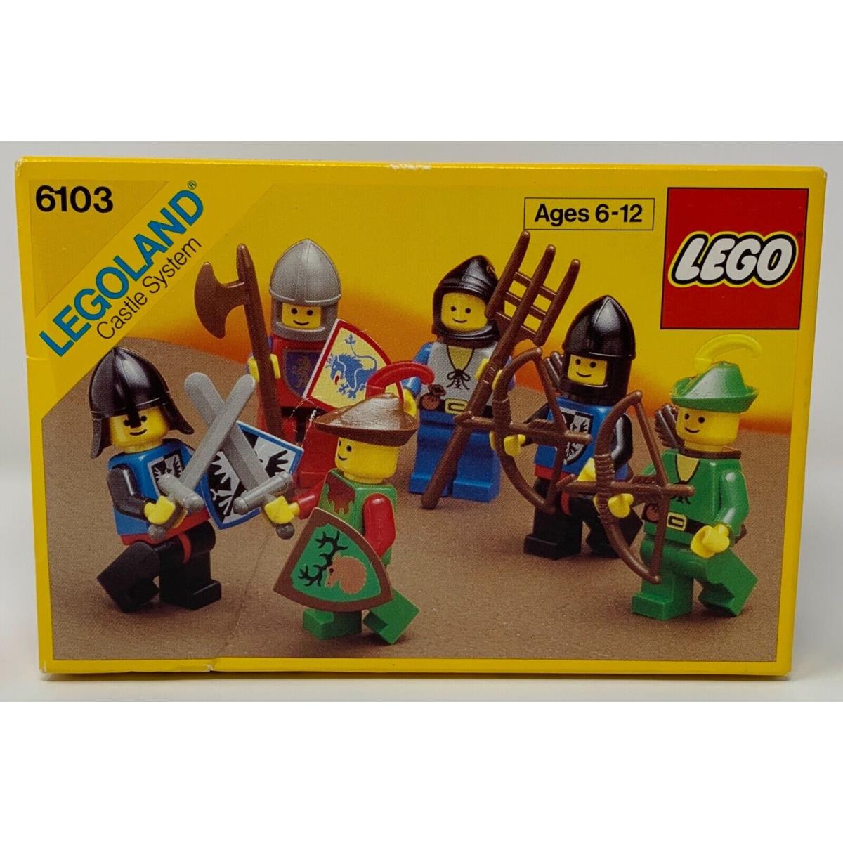 Lego 6103 Castle Mini Figures 1988