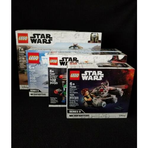 Lego Disney Star Wars Mandalorian 684 Pc. 75299 75298 75267 75295