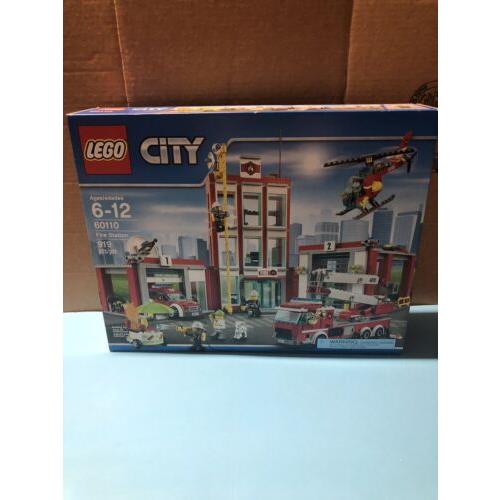Lego City Fire Station 60110 Retired Set
