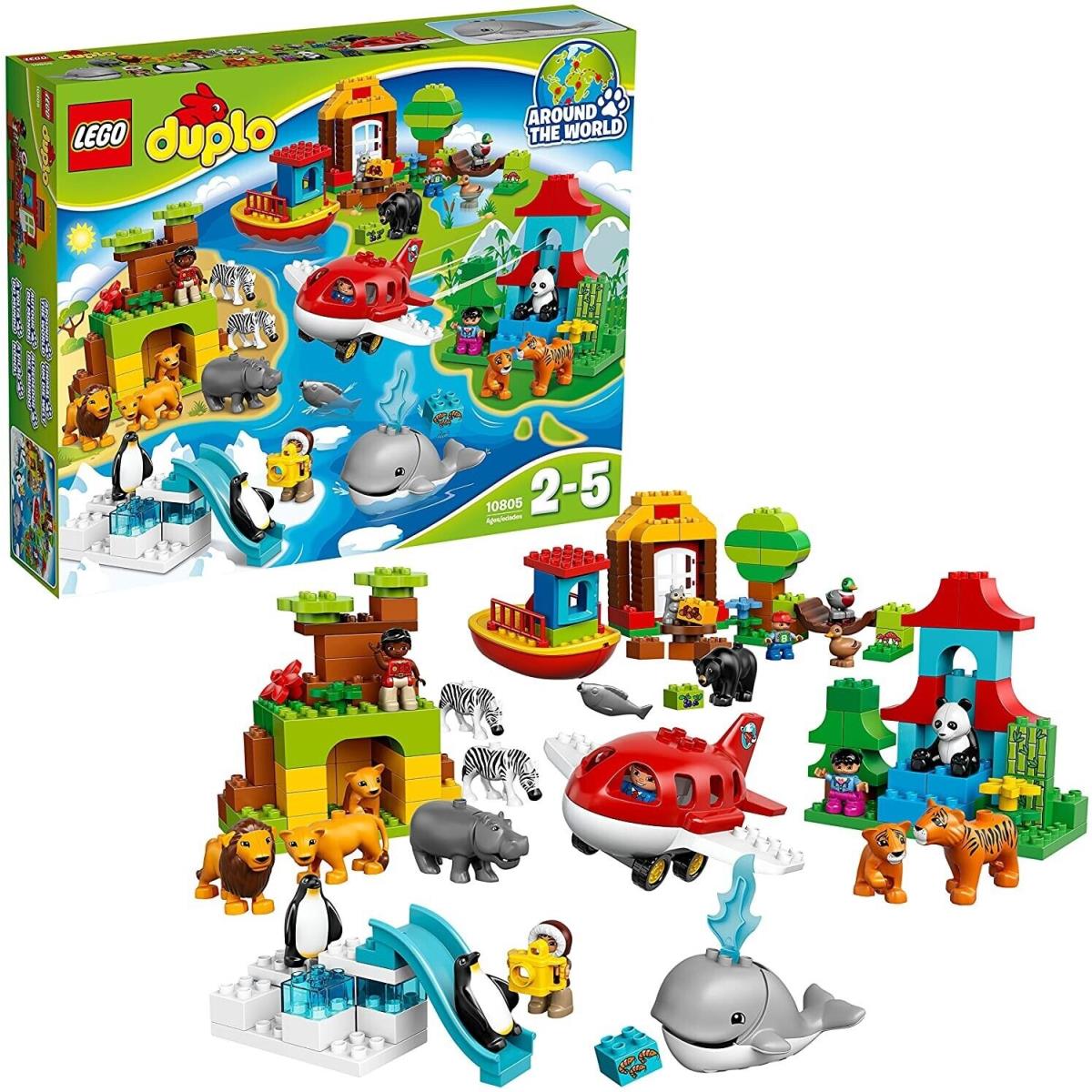 Retired Lego Duplo Around The World 10805 Kids Lego