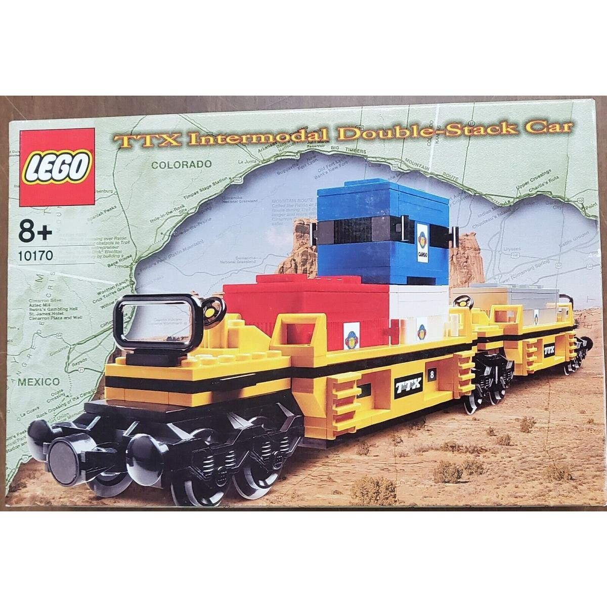 Lego Ttx Intermodal Double Stack Car - 10170
