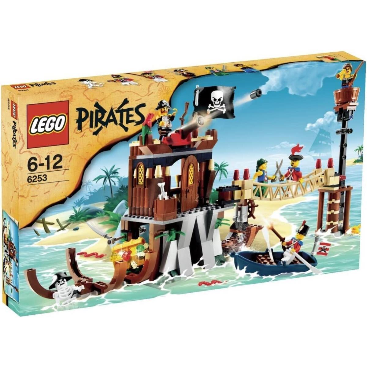 Lego Pirates Shipwreck Hideout 6253
