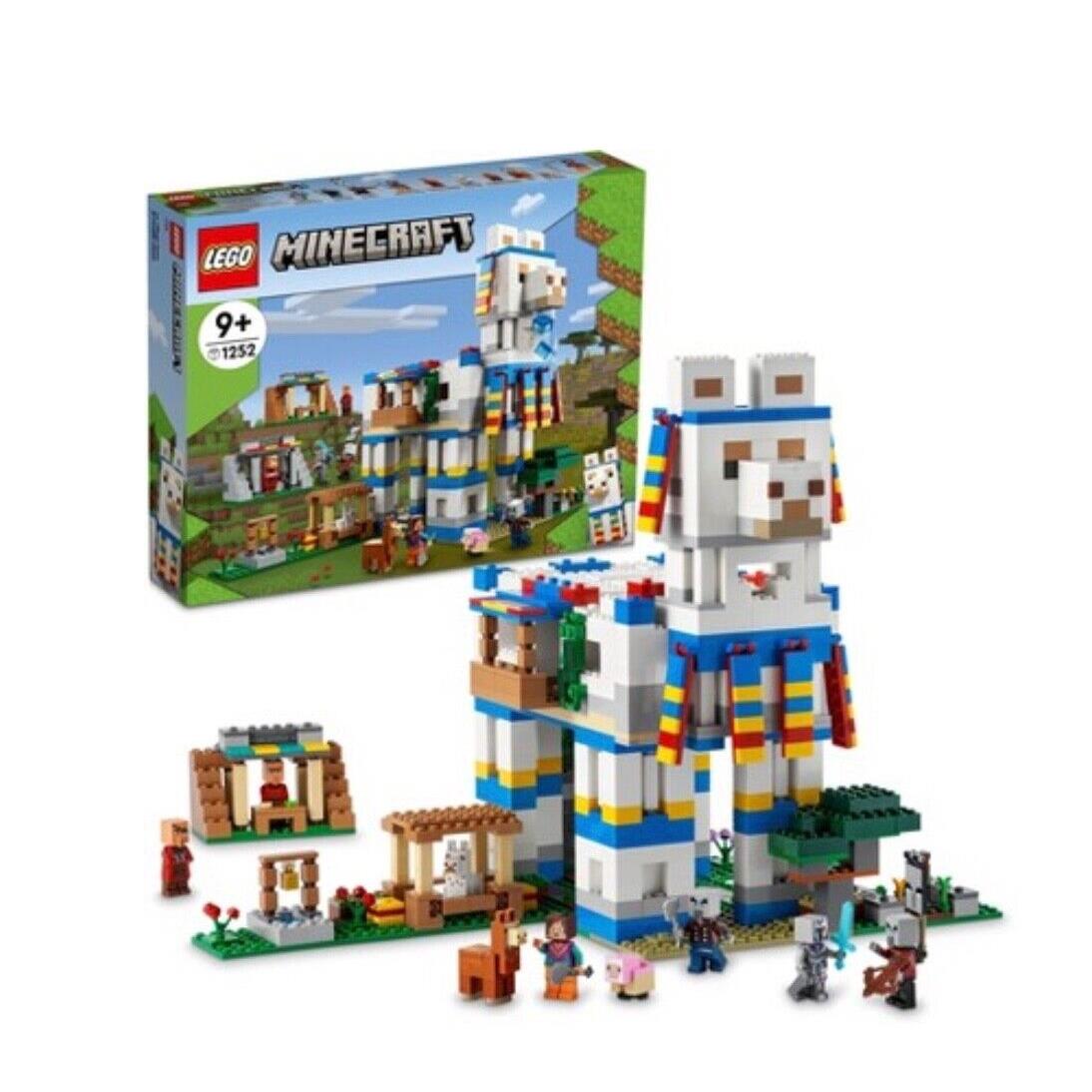 Lego Minecraft The Llama Village 21188 Building Set 1 252 Pieces 9+ Years