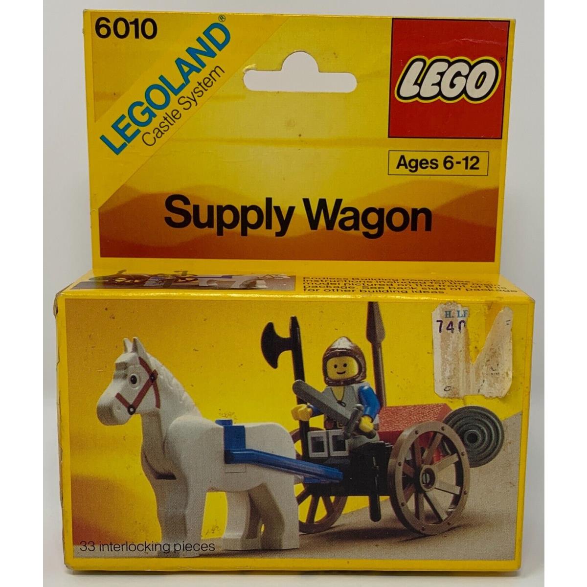 Lego 6010 Supply Wagon 1984