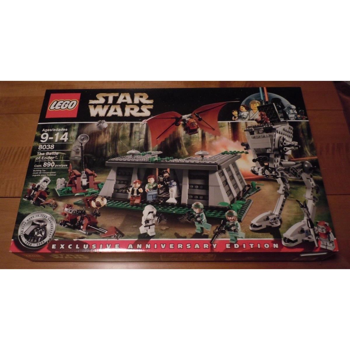 Lego Star Wars Battle of Endor Set 8038 12 Minifigs Ewoks Scout Troopers