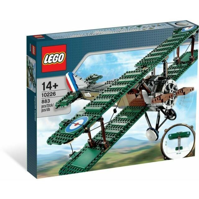 Lego Creator 10226 Sopwith Camel British World War Fighter Plane Building Set