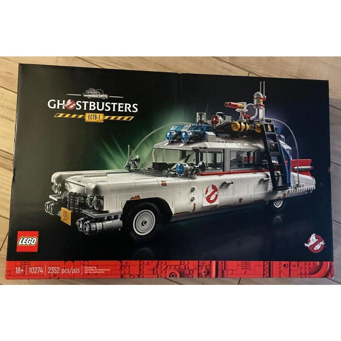 Lego Creator Ghostbusters ECTO-1 10274 Building Kit 2352 Pcs Displayable Car Set