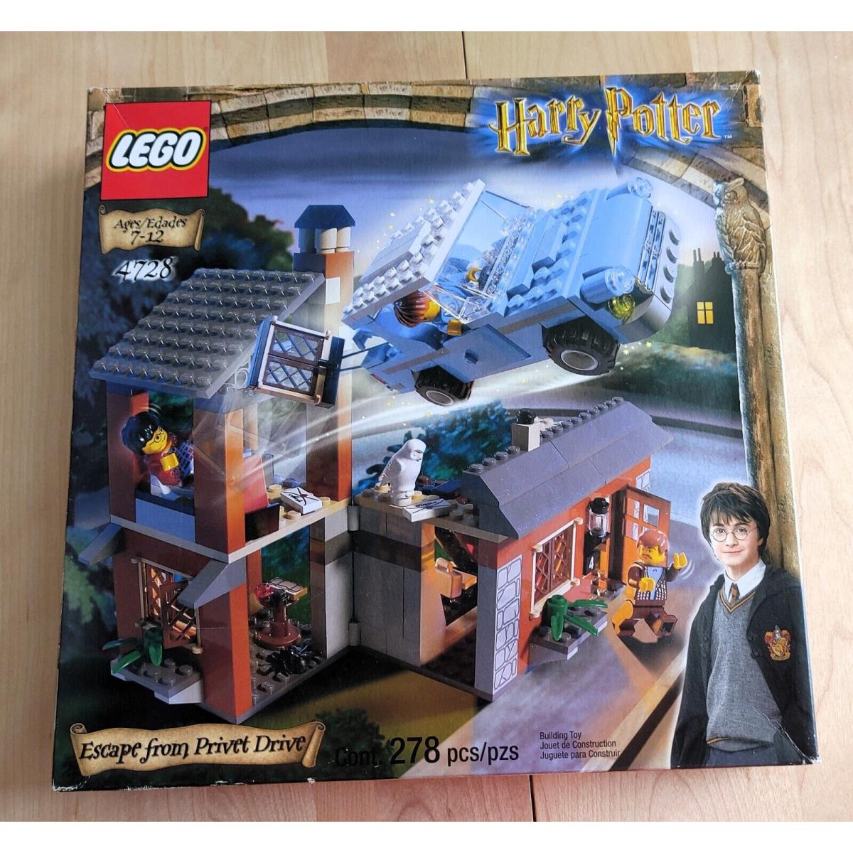 Lego Harry Potter Escape From Privet Drive 4728 In 2002 Retired