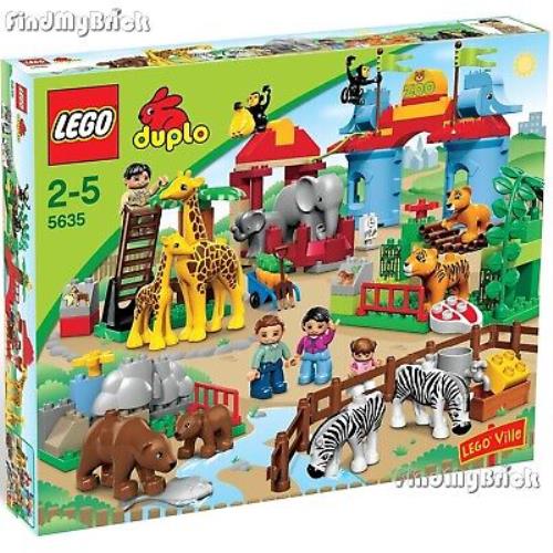 Lego Duplo Lego Ville 5635 Big City Zoo