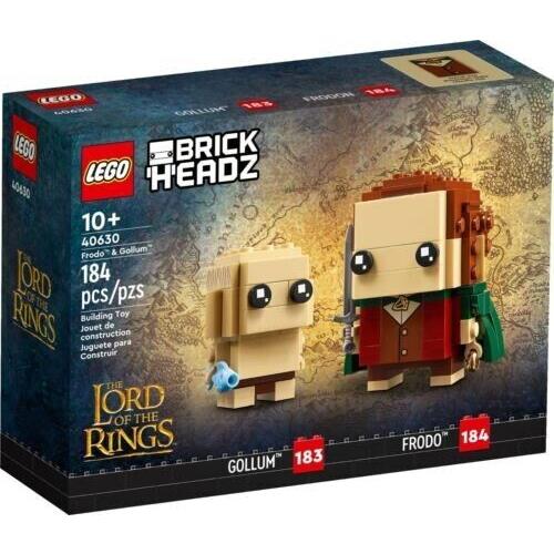 Lego Brick Headz Lotr Lord OF The Rings 40630 Frodo Gollum Gwp From 10316 Misb